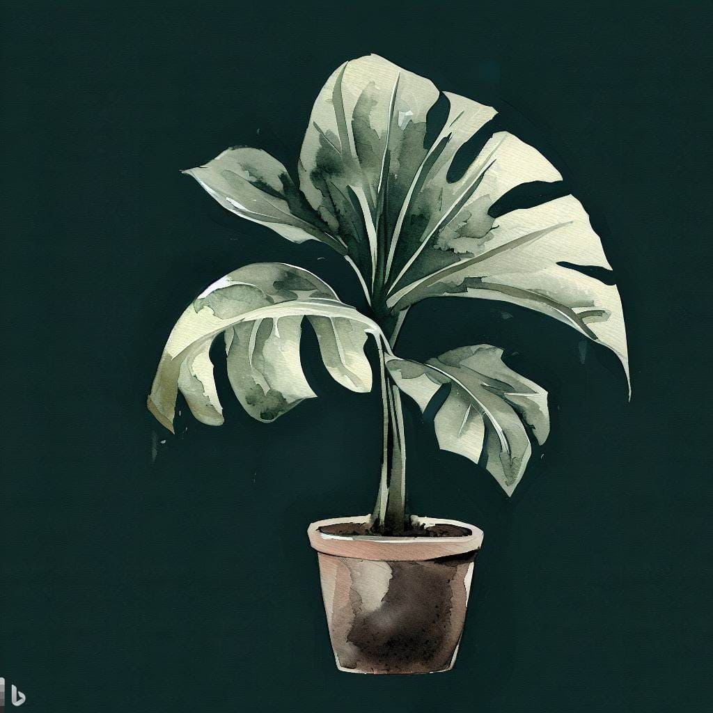 Monstera illustration